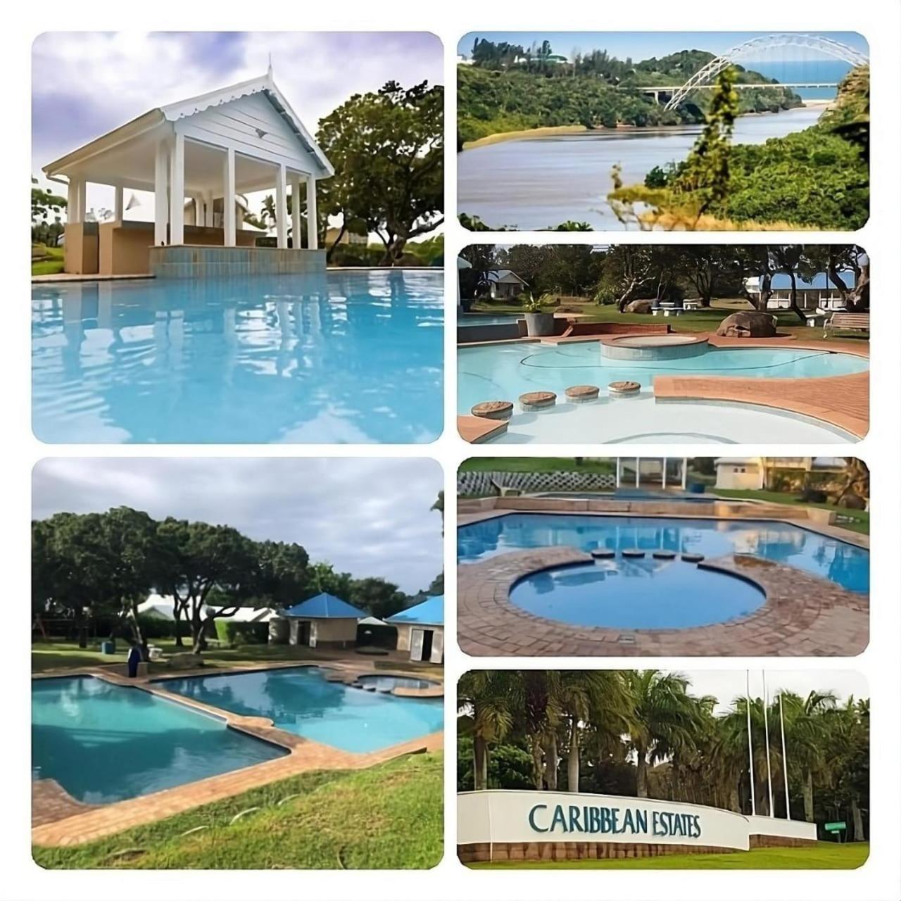Villa Caylee Caribbean Estates - Ultra-Luxurious - Rimas Interiors Designs - Private Beachfront Escape - Premium Serviced For 8 Guests Port Edward Eksteriør bilde